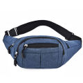 New Men's Breast Package Waterproof Outdoor Sports Bag Canvas Pouch Crossbody Male Bag fanny pack. 