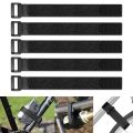 10/60PCS 2*50cm Reusable Fastening Bike Tie Nylon Hook & Loop Durable Multil Purpose Self-adhesive High Quality Strap Cable Ties.
