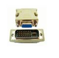 DVI to VGA Connector DVI 24+5 Male Convert To 15 Pin VGA Female Cable Adapter. 