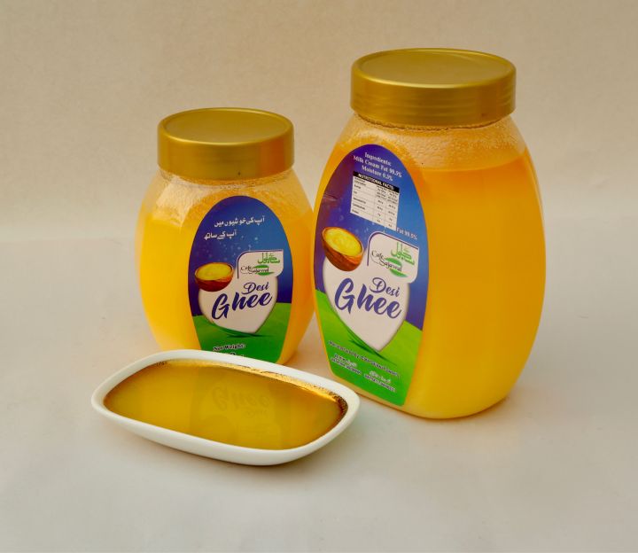 Pure Desi Ghee 500 Gram- Cafe Sajawal Sweets