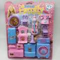 Sweet Family Mini Dollhouse Furniture Toy Set – 12-Piece Pretend Play Household Accessories for Girls. 