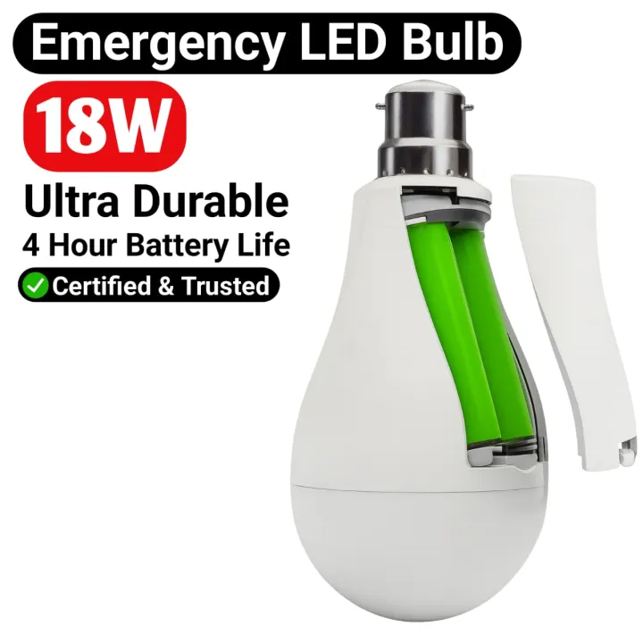 18W%20Emergency%20Rechargeable%20Light%20Bulbs%20With%202%20Rechargable%20Battery%20Packs%20-%20Image%202