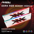 PUSKILL RGB DDR4 Memoria RAM 8GB 16GB 3600MHz 3200MHz  DIMM Desktop Gaming Memory Ram. 