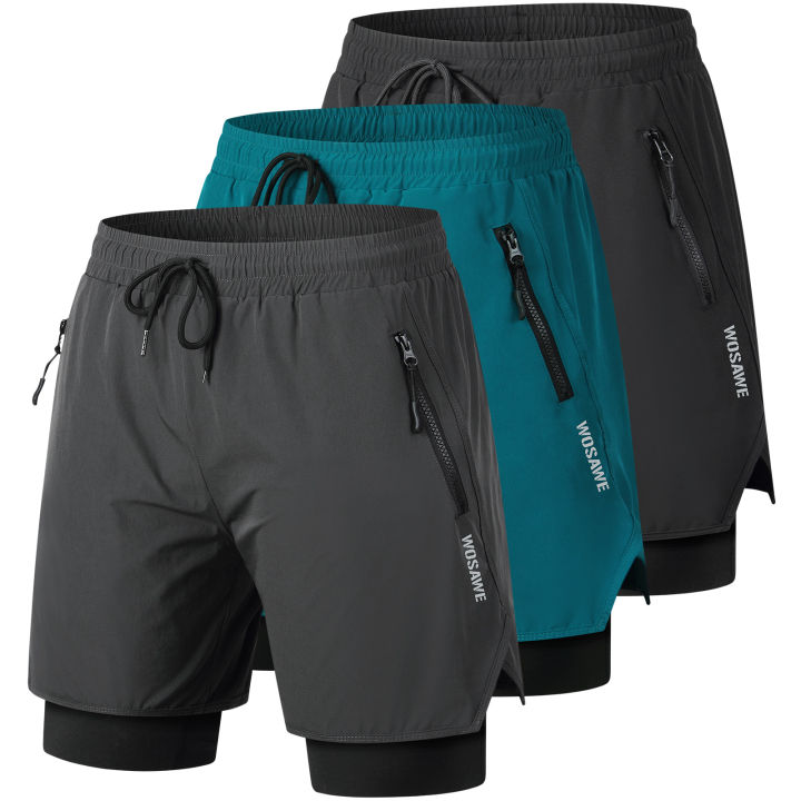 WOSAWE%20Summer%20MTB%20Shorts%20Mountain%20Bike%20Cycling%20Padded%20Shorts%20Multi-Pockets%20Road%20Bike%20Trousers%20Outdoor%20Sports%202%20in%201%20Short%20Pants%20-%20Image%205