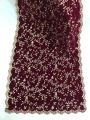 Velvet Shawl Embroidered Cut-Work. 