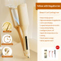 32mm Hair Wave Curling Iron Professional French Egg Roll Hair Curler Corrugated Wavy Styler Fast Heating Volumizing Styling Tool. 