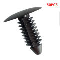 50Pcs Car Universal Plastic Rivet Fastener Clips 7.5mm-6.0mm Hole For Nissan For Honda Fender Bumper Shield Retainer Rivet. 