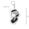 HunterxHunter Gon Freecss Cartoon Acrylic Keychains Killua Zoldyck Pendants Kurapika Keyring Hisoka Bag Tag Trendy Collection. 