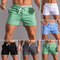 Summer Cotton Gym Shorts Men Sport Running Shorts Homme Breathable Soft Basketball Tennis Short Pants Male Workout Sportswear. 