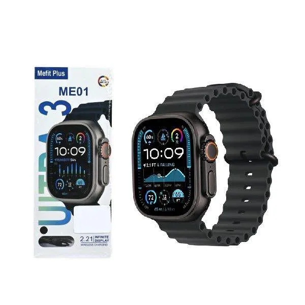 Me Smartwatch Mefit Plus ME01 Smart Watch – 2.21” Infinite HD Display | Wireless ...