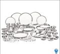 Stainless Steel Premium Quality Dinner Set (Set Of 50 Psc). 