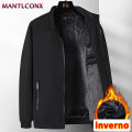 Luxury Men's Winter Coats Business Casual Thicken Inner Men's Winter Jacket Fleece Inner Parkas Man Thermal Warm Outerwear L-3XL ja 3. 