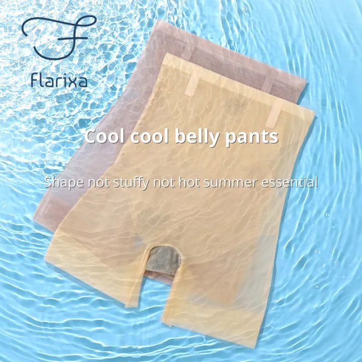 Flarixa%20Ultra%20Thin%20Ice%20Silk%20Safety%20Shorts%20Women%20High%20Waist%20Shaping%20Panties%20Seamless%20Slimming%20Underwear%20Tummy%20Pants%20Body%20Shaper%20-%20Image%206