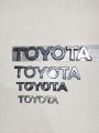 Different Size Toyota Original Car monogram Logo Emblem (1 Pis) 3D Sticker Nickel Plastic Car accessories Decoration Item.
