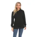 New Winter Maternity Hoodie Breastfeeding Clothes Warm Fleece Pregnant Sweater Zipper Feeding Opening Big Size S TO XXXL. 