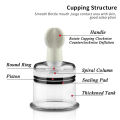 4 Sizes Rotating Handle Twist Suction Cupping Cup Nipple Enhancer Massage Vacuum Cans Suction Cup Anti Cellulite Massager. 