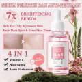 SADOER 4 In 1 Face Serum 30ML, Hyaluronic Acid/Niacinamide/Vitamin C & E Face Essence Serum. 