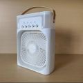 3 in 1 mini air coller with ice cubes & fan spray Gear wind adjusment with 7 ambient lighting.... 