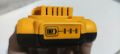 Dewalt 20v 3AH lithium ion battery pack. 