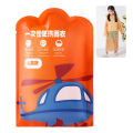 Children Raincoat Outdoor Raincoat Disposable Raincoat Vacuum Compression Card Packaging Rainwear Camping Hiking Accessories. 