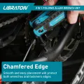 LIBRATON 8 in 1 Folding Allen Wrench Set Metric Allen Key Set Tool Or Folding Tamper Proof Torx Key Set Portable Star Wrench Kit. 