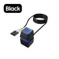 Computer Desktop Switch 1.8m Colorful LED Lights PC Motherboard External Start Power OnOff Button Extension Cable For HomeOffice. 