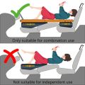 Car Front Slope Pad Inflatable Stool Travel Bed Seat Gap Padding Air Mattress Self-driving Traveling Car Universal Accessories.