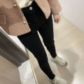 Women Thermal Skinny Jeans Mom Winter Warm Plush Stretch Jeans Lady Fleece Snow Denim Pants Student Pencil Straight Leg Trousers.