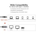 Type C To HDMI-compatible Screen Mirroring Cable HD 4K Phone Computer PC TV Laptop External Monitor Same Screen Conversion Cable. 