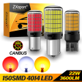 Canbus 24V P21W 1156 BA15S Led Bulb BAU15S PY21W 1157 BAY15D P21/5W 21/5W T20 7443 T25 3157 Car Turn Signal Lamp Auto 12V 150SMD. 