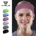 1pc Sport Headbands for Men Women Non-Slip Moisture Wicking Workout Sweatband Fitness Running Cycling Football Yoga Hairband.
