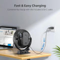 OPOLAR Rechargeable 8inch Clip Fan Strong Silent Wind Mini USB Fan Sturdy Clamp for Baby Stroller Camping Home Outdoor 10,000mAh.
