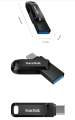 SanDisk Dual Drive Usb3.1 64GB Type-c Memory Stick (128gb 256gb) available Black Pendrive Flash Disk High Speed U Disk Flash drive. 
