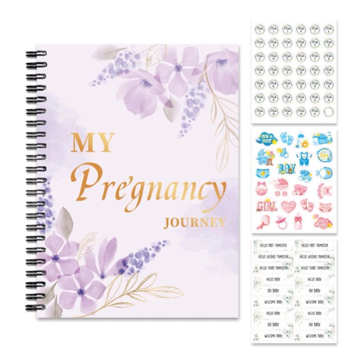 Pregnacy Journey Memory Books 40 Weeks Pregnancy Journal The Baby Keepsake Books Planner Present For New Parent