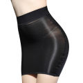 Women's Half Skirt Solid Color Temperament High Waist Slim Spicy Short Skirt Costume Transparent Mini Skirt.