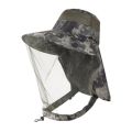 Fishing Cap Mosquito Insect Repellent Mesh Masks Anti UV Fishing Hat Unisex Summer Outdoor Fishing Camping Accessories Sun Hat.