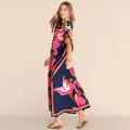 Kaftan Dress Over Size Women Beach Dress Cover Up Summer Clothes Kimono Mujer Vestidos De Fiesta. 