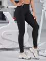 Women Sport Leggings Fitness Running High Waist Naked Feeling Push Up Yoga Pants Gym Girl Tights. 