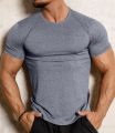 New Tight Sport T-Shirt Quick Drying Fitness Sportswear Short Sleeve Tops Running Training Shirt Summer Compression T-Shirts Men. 