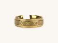 Golden Color Premium Quality Finger Band Ring For Girls Challa Women - Challah Ladies - Chala Rings For Girls. 