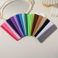 10 pieces of women's elastic headband, anti slip, sweat absorbing, suitable for yoga, running, and sports.