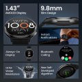 HAYLOU Solar Lite 2 Smartwatch 1.43'' AMOLED Display 24h Health Monitoring 150+ Sports Modes Voice Calling Smart Watch 1ATM.