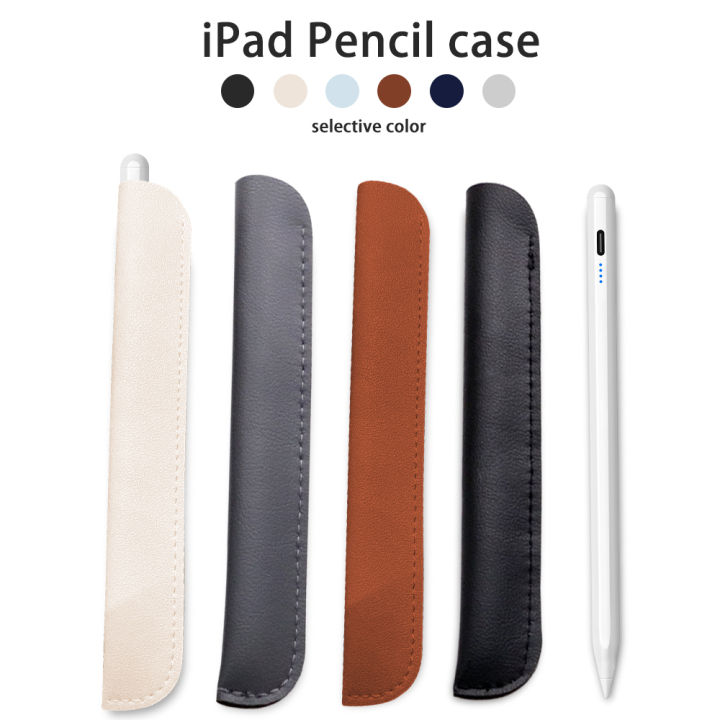 For  Pencil 2 1 Case For Touch Stylus ball point pen leather Protective Sleeve iPad accessories Sleeve Stylus Holder Pouch