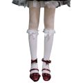 Lolita Lace JK Stockings Bow Knot Lolita Socks Female Long Socks Lolita Soft Sister Jk Uniform Knee Socks Student Cute JK Socks. 