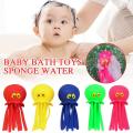 Water Play Octopus Creative Bathing Water Play Toy Water-absorbing Octopus Relieve Stress Sprays Water Children's Bathing Toys.