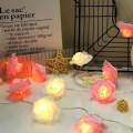 80 psc  Led Rose Flash String Fairy Light (25 Feet Length). 