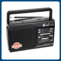Fepe FP-1972BT AM/FM/SW 3-Band Radio with USB/SD/TF Card (BT) Music Player - Black. 