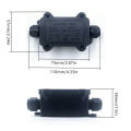 IP68 Waterproof Junction Box 2/3 Way Outdoor Cable Connector, Electrical Box with Wire Connectors for Garden Landscape Lighting. 