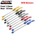 ARC Bicycle Quick Release QR Skewer Hub Axle Wheels Locking Lever MTB Bicycle Cycling Hub Road Bike Quick Release MTB Parts. 