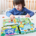 Montessori Baby Busy book My First Quiet Book Paste Early Learning Education Toy Children Toy Matching Game for Babies. 